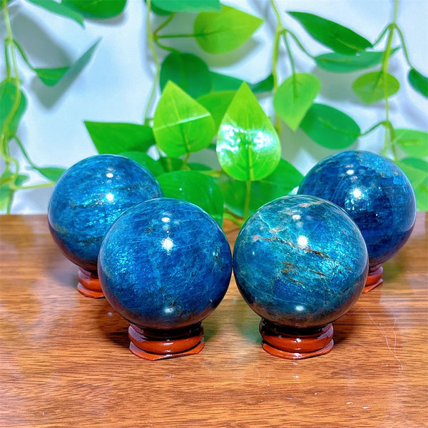 Blue Apatite Ball-ToShay.org