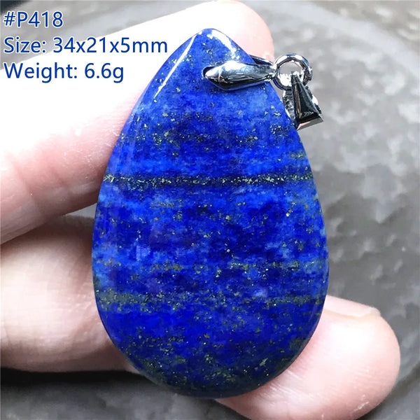 Blue Lapis Lazuli Pendant-ToShay.org