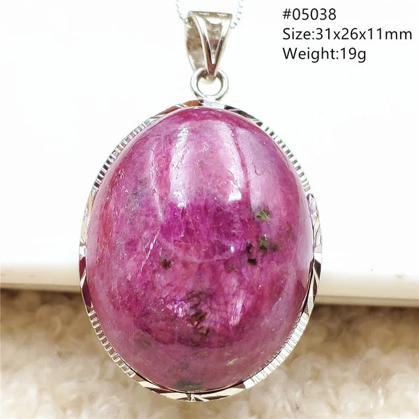 Red Ruby Zoisite Pendant-ToShay.org
