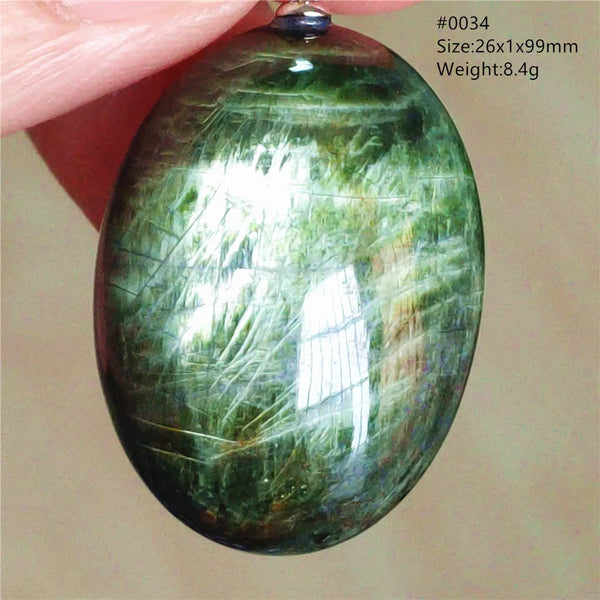 Green Diopside Pendant-ToShay.org