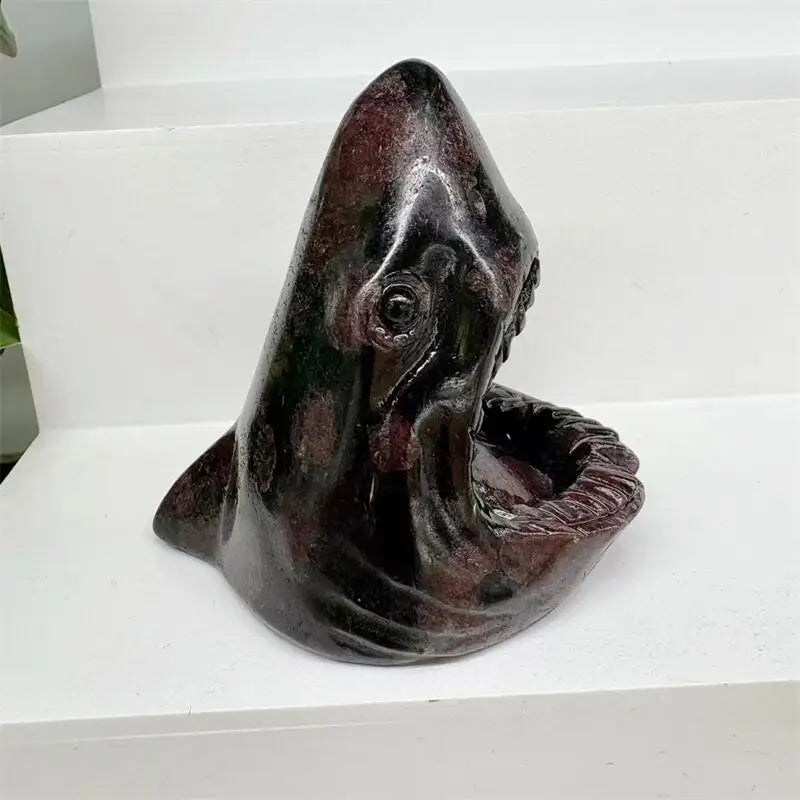 Mixed Crystal Shark Heads-ToShay.org