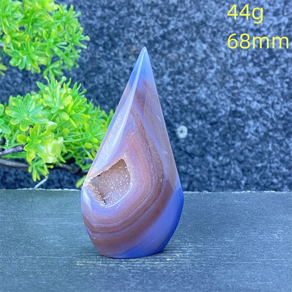 Blue Lace Agate Flame-ToShay.org