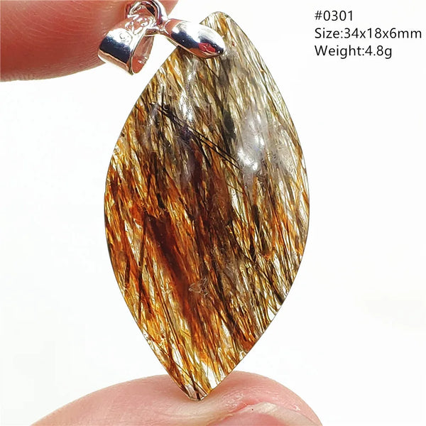 Copper Black Rutilated Quartz-ToShay.org