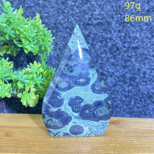 Blue Malachite Crystal Torch-ToShay.org