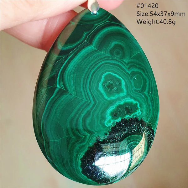 Green Malachite Pendant-ToShay.org