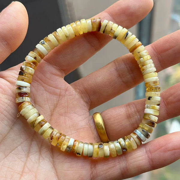 Yellow Amber Bracelet-ToShay.org