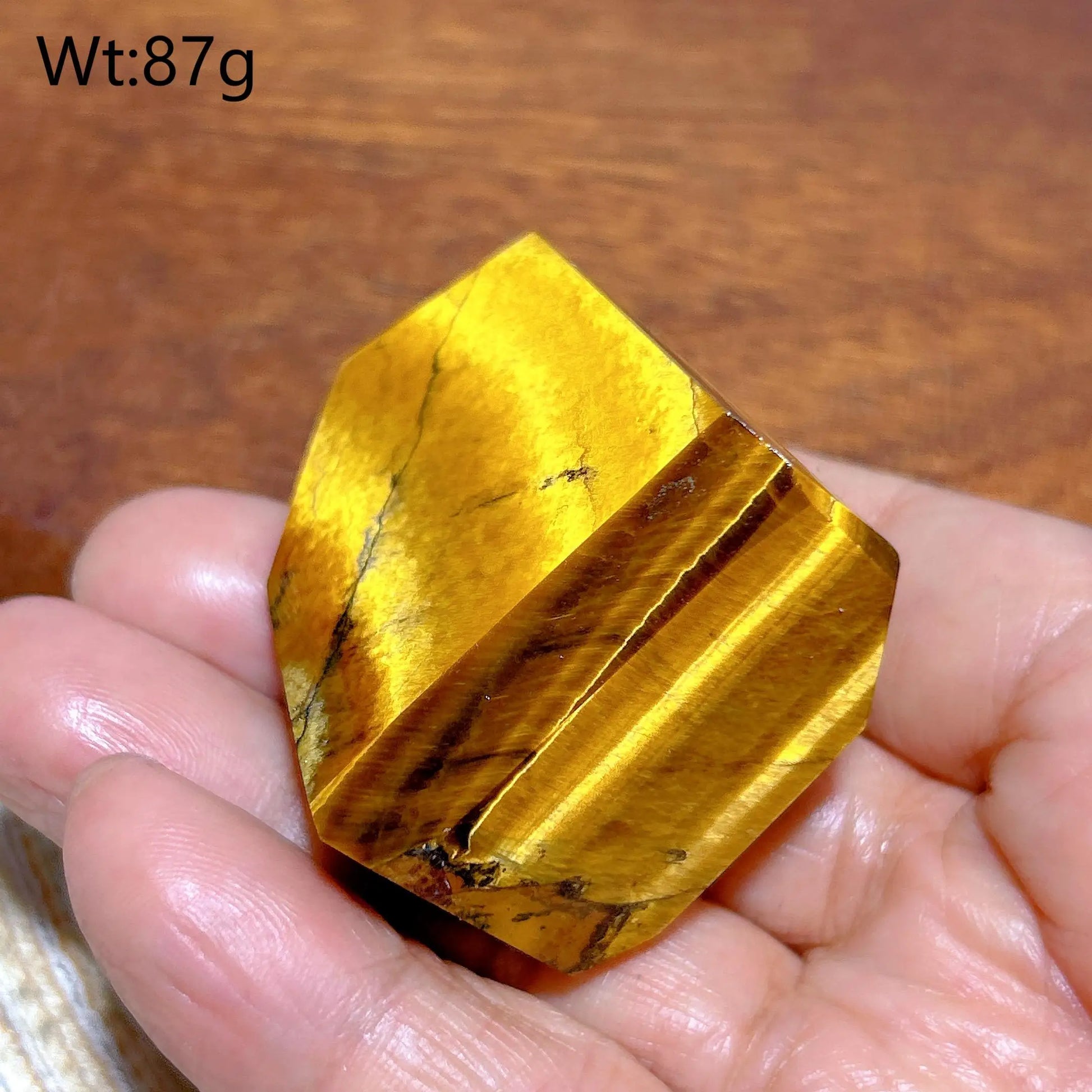 Yellow Blue Flash Tiger Eye-ToShay.org