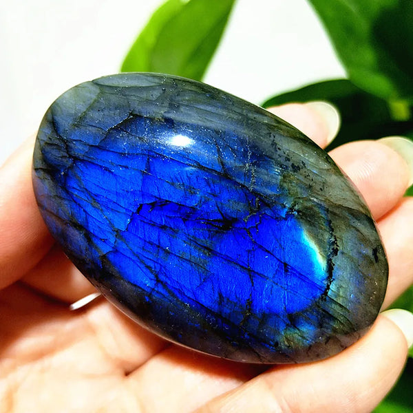 Blue Labradorite Palm Stones-ToShay.org