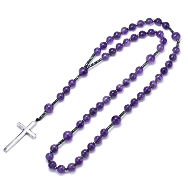 Mixed Crystal Bead Rosary-ToShay.org
