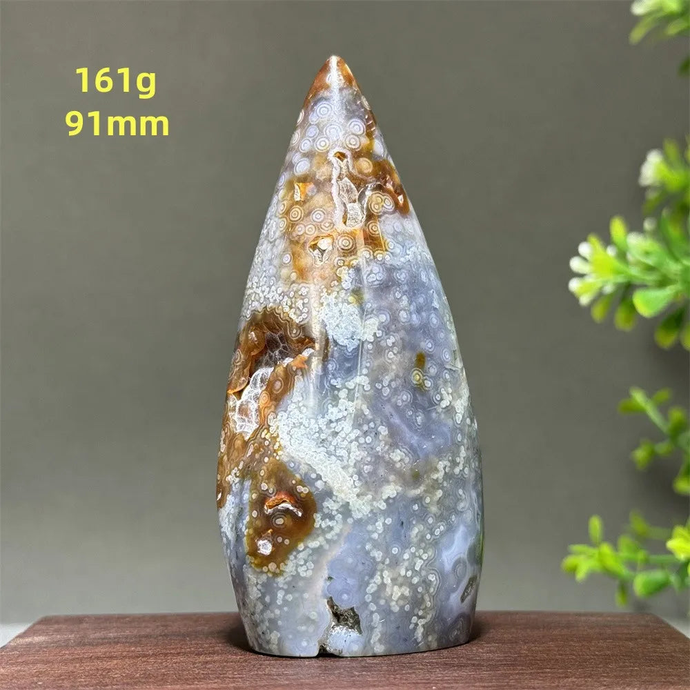 Green Marine Jasper Flame-ToShay.org