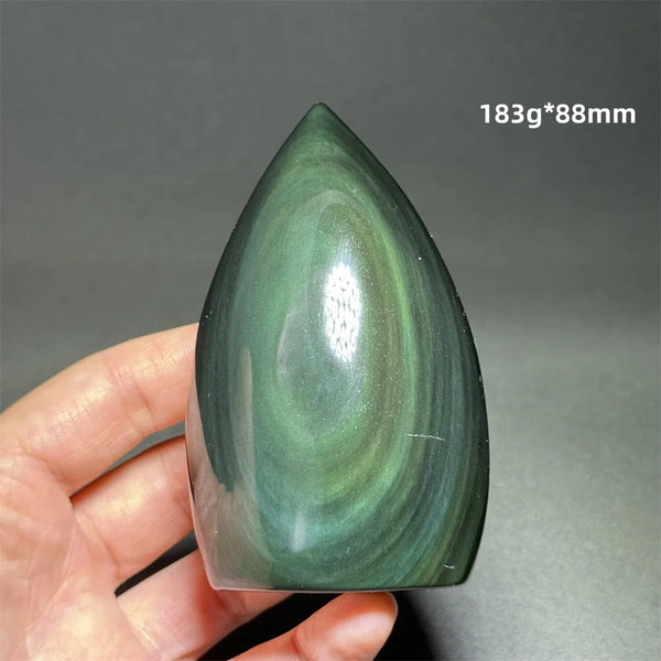 Rainbow Obsidian Torch-ToShay.org