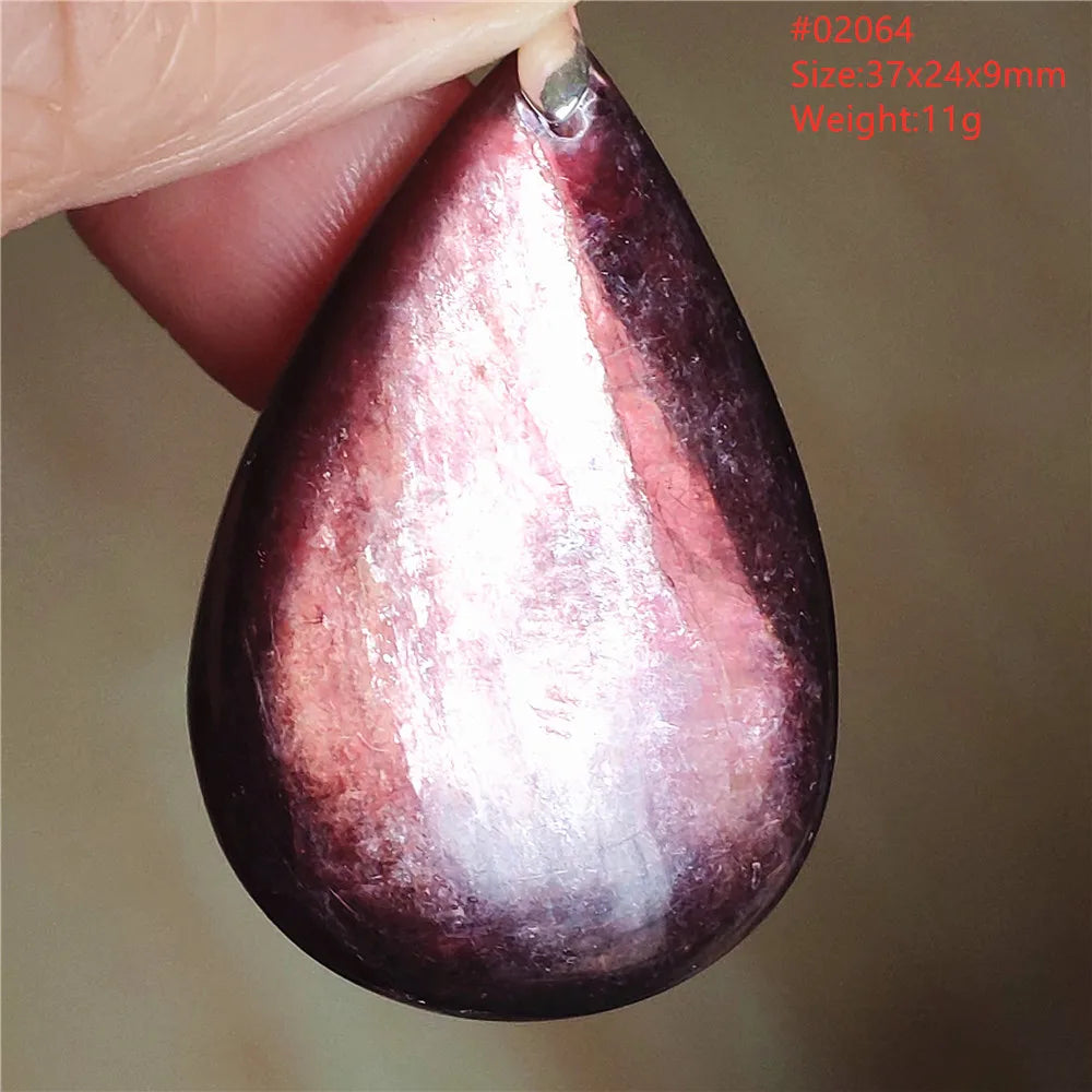 Purple Lepidolite Pendant-ToShay.org