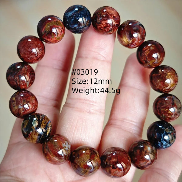 Blue Red Pietersite Bracelet-ToShay.org