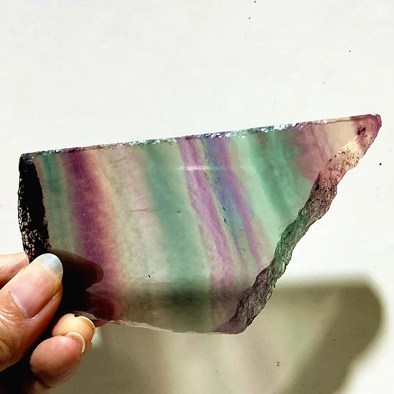 Rainbow Fluorite Slice-ToShay.org