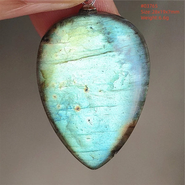 Blue Light Labradorite Pendant-ToShay.org