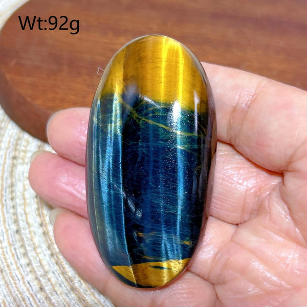 Blue Yellow Tiger Eye-ToShay.org