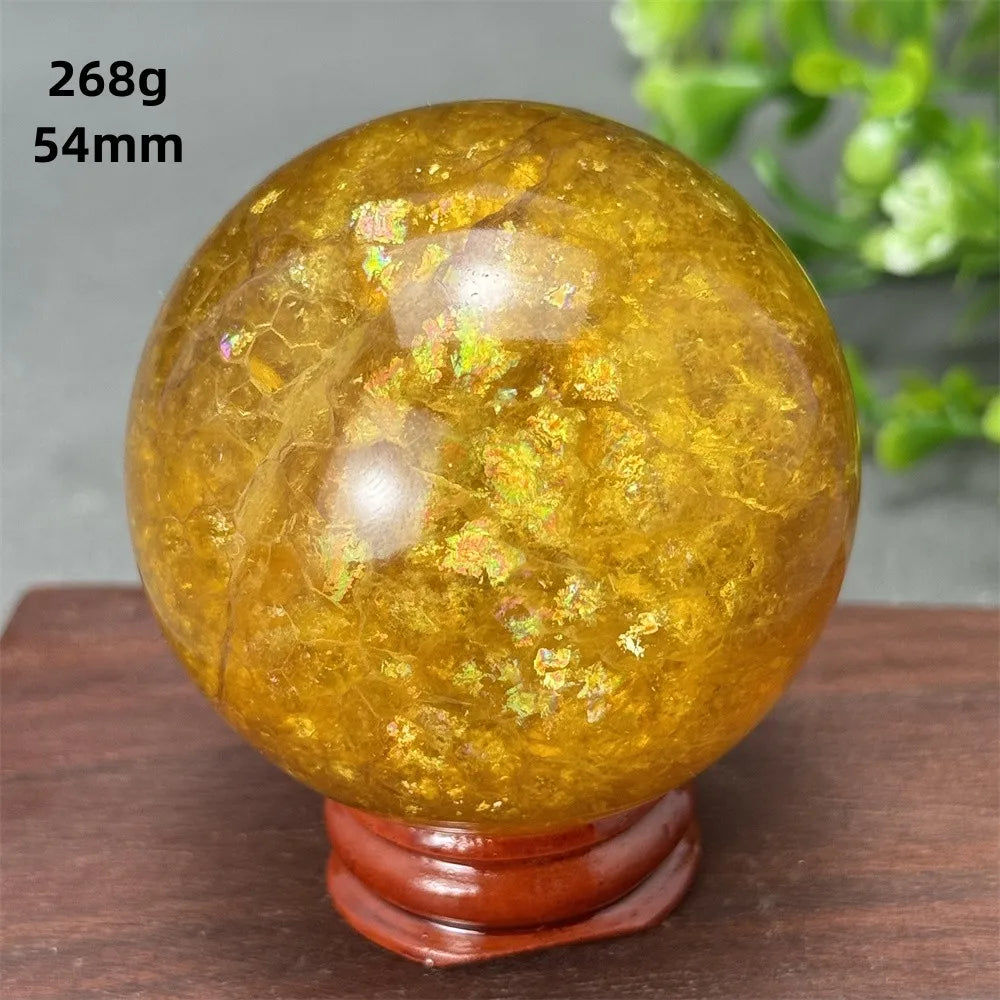 Gold Lepidolite Ball-ToShay.org