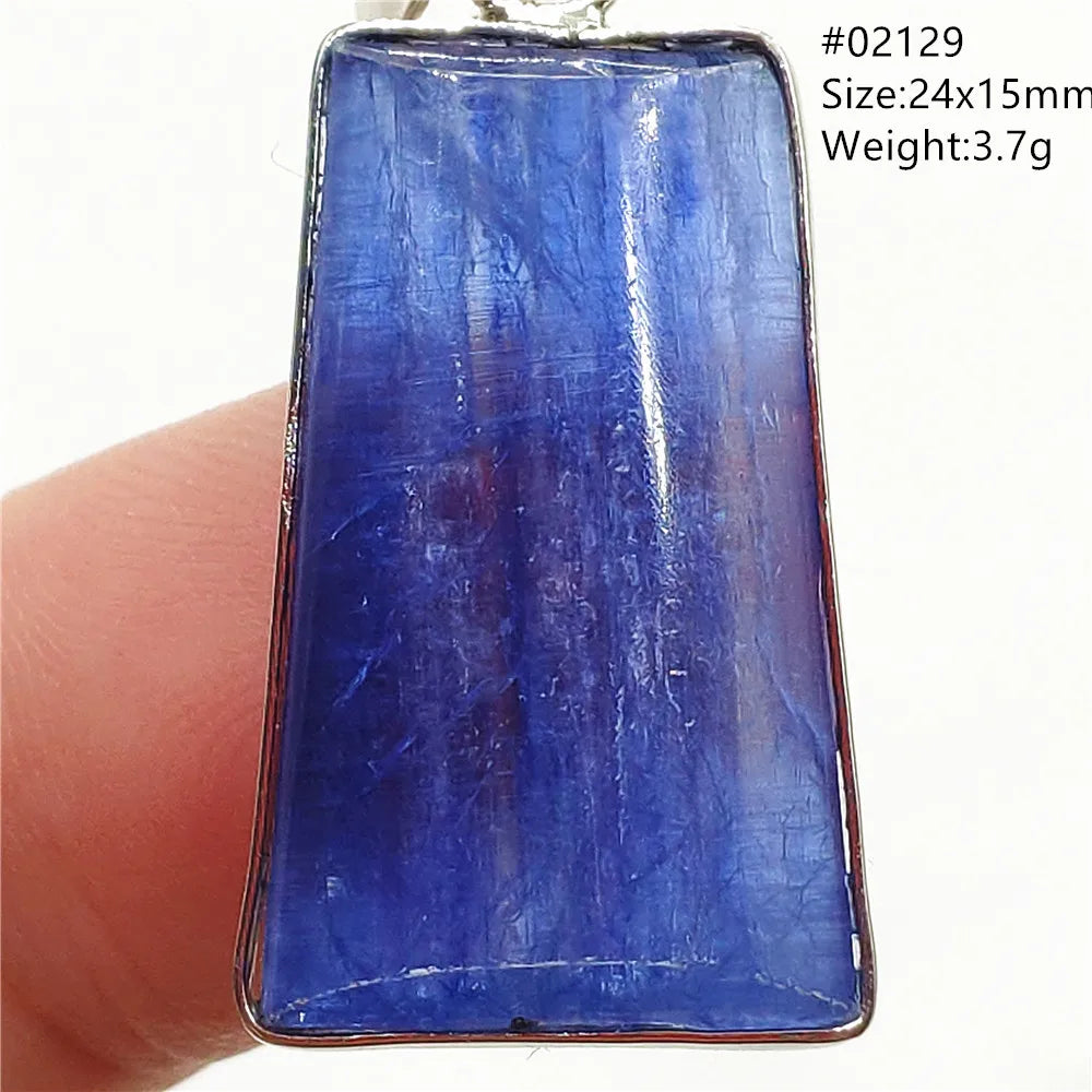 Blue Kyanite Cat Eye Pendant-ToShay.org