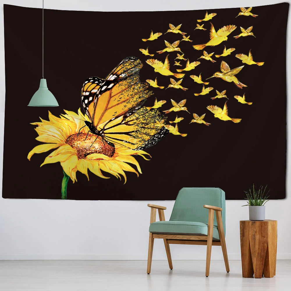 Butterfly Art Tapestry-ToShay.org