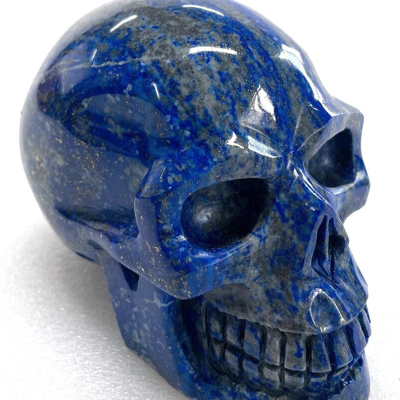 Blue Lapis Lazuli Skull-ToShay.org