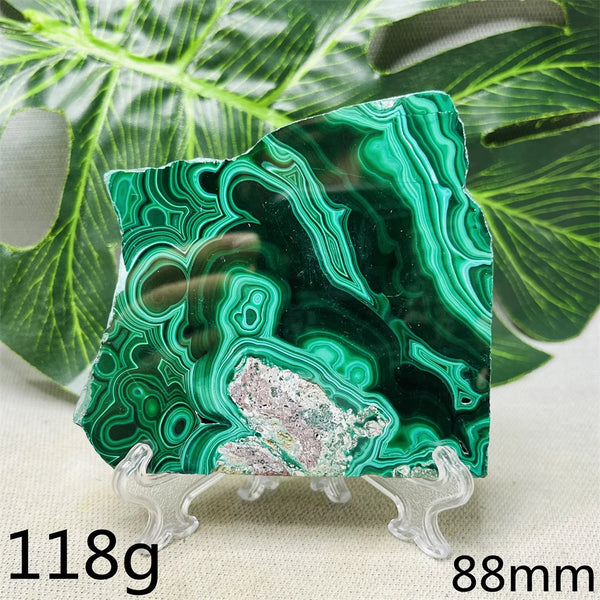 Green Malachite Slice-ToShay.org