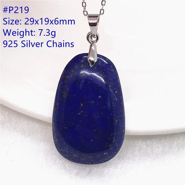 Blue Lapis Lazuli Pendant-ToShay.org
