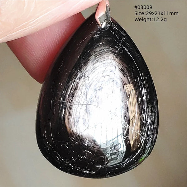 Black Hypersthene Pendant-ToShay.org