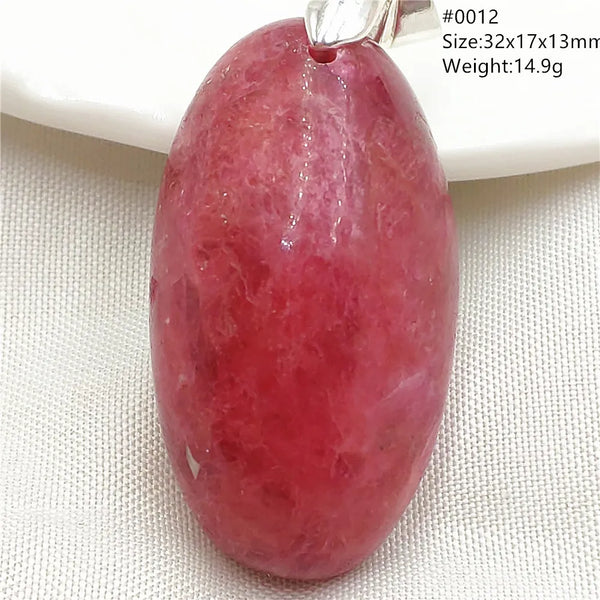 Red Rose Rhodonite Pendant-ToShay.org