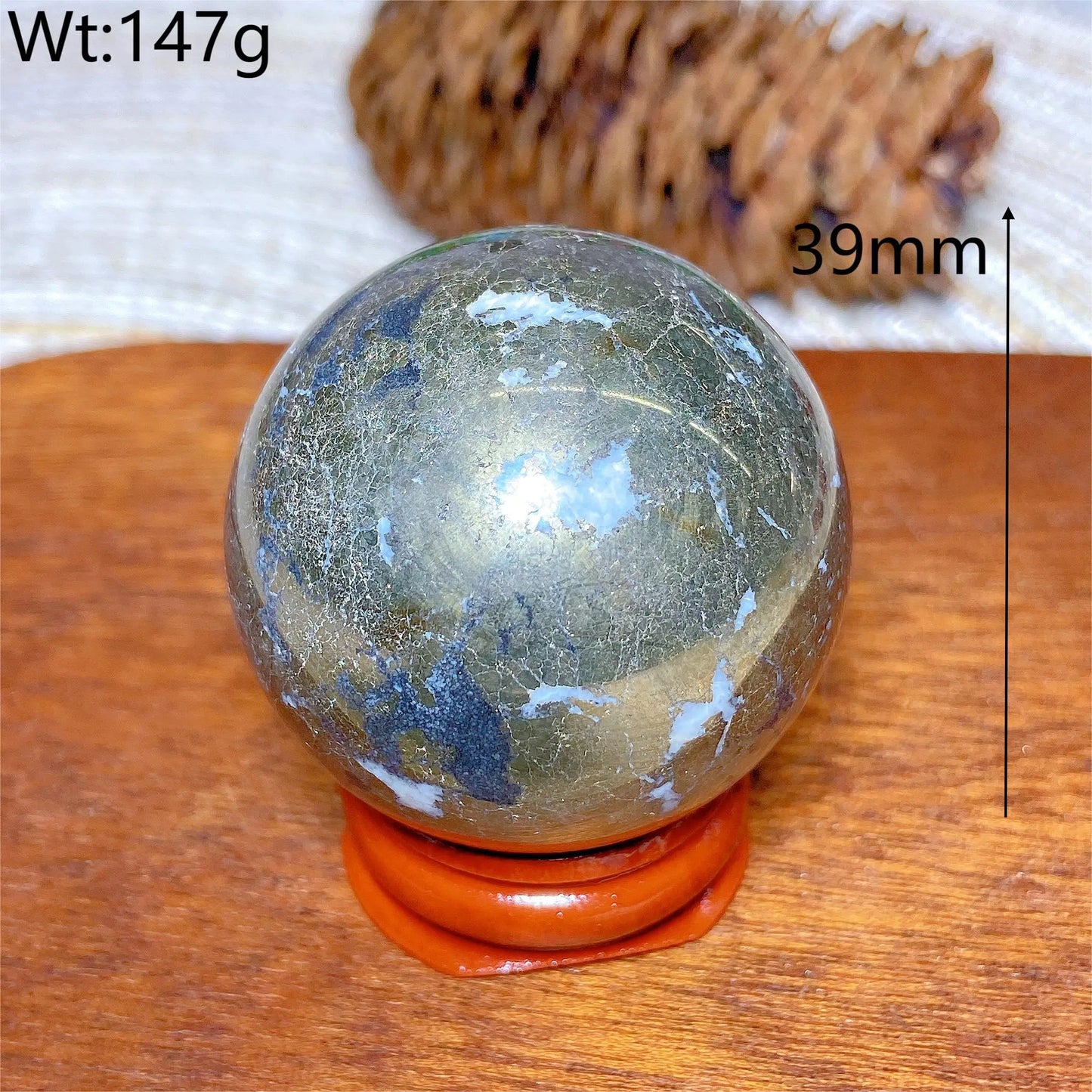 Gold Pyrite Ball-ToShay.org