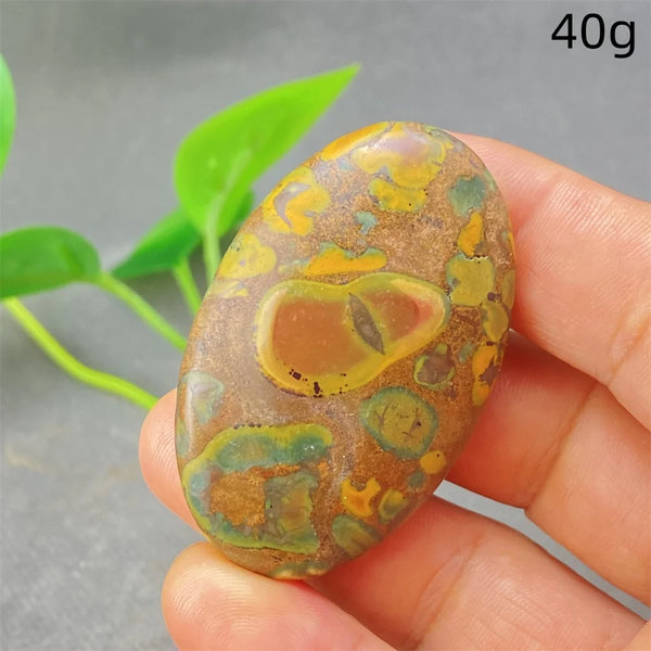 Green Rainforest Palm Stone-ToShay.org