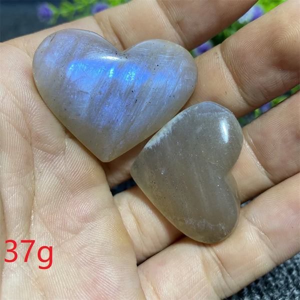 Blue Moonstone Heart-ToShay.org