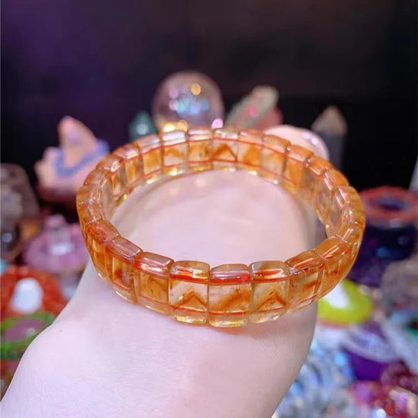 Yellow Citrine Quartz Bracelet-ToShay.org