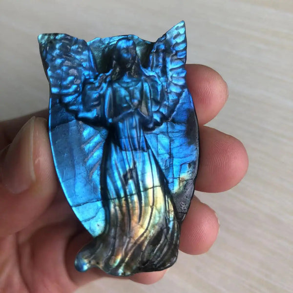 Blue Labradorite Buddha-ToShay.org