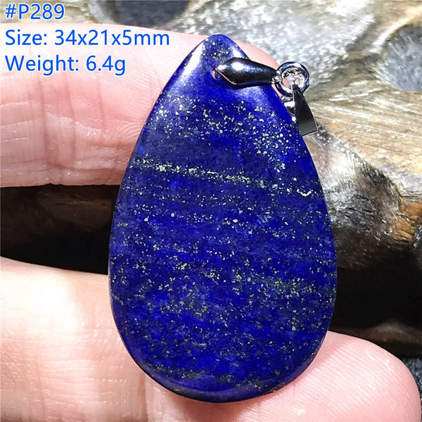 Blue Lapis Lazuli Pendant-ToShay.org