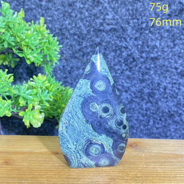 Blue Malachite Crystal Torch-ToShay.org