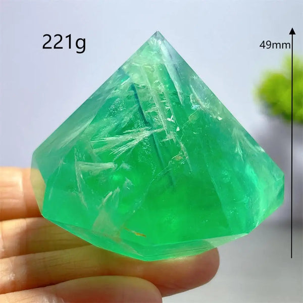 Rainbow Fluorite Diamond-ToShay.org