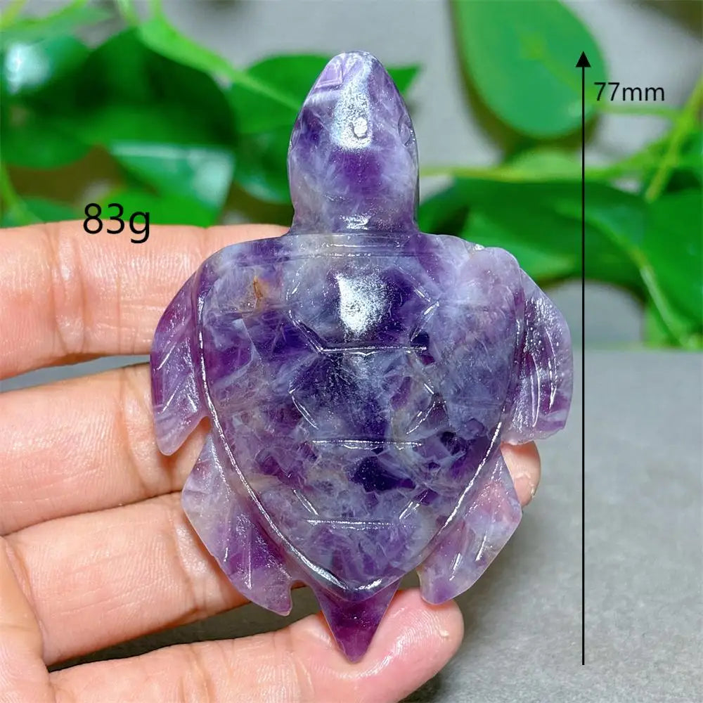 Purple Dream Amethyst Tortoise-ToShay.org