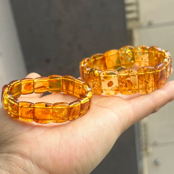 Yellow Amber Bracelet-ToShay.org