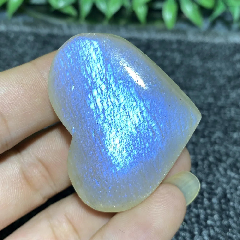 Blue Moonstone Heart-ToShay.org