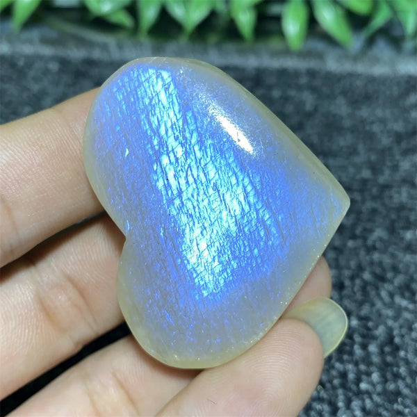 Blue Moonstone Heart-ToShay.org