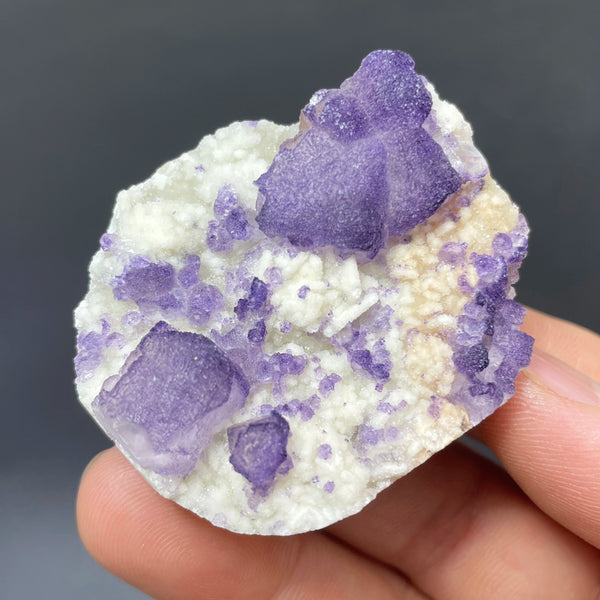 Purple Fluorite Crystal-ToShay.org