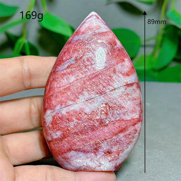 Red Moonstone Crystal Flame-ToShay.org
