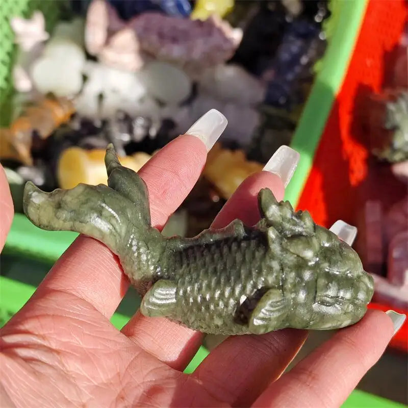 Green Ophiolite Dragon Fish-ToShay.org