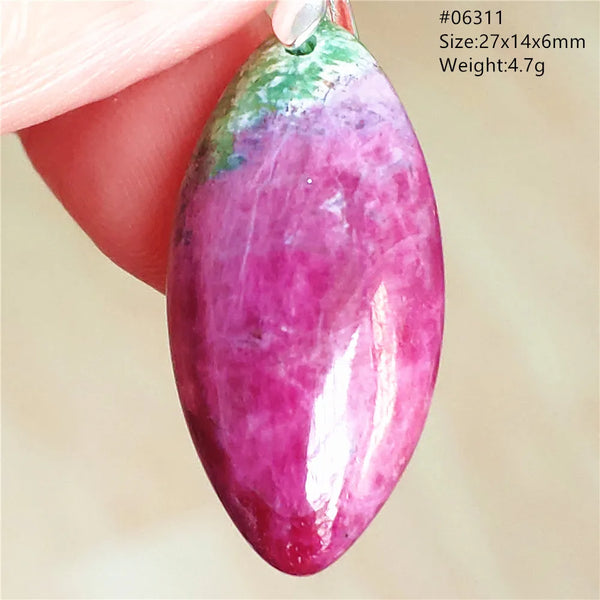Red Ruby Zoisite Light Pendant-ToShay.org