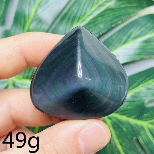 Black Turtle Stone Heart-ToShay.org