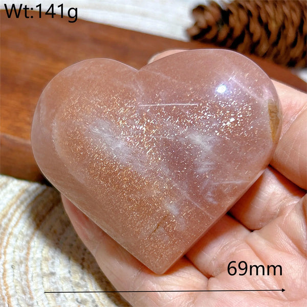 Orange Sunstone Hearts-ToShay.org