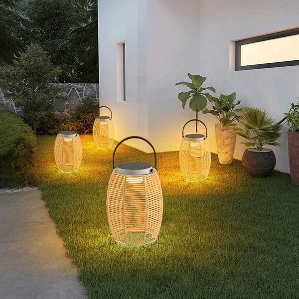 Rattan Garden Solar Light-ToShay.org