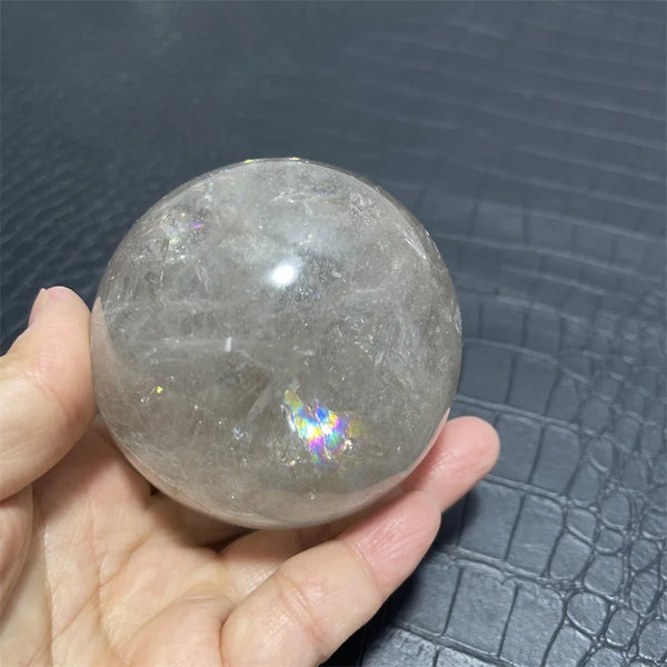 Smokey Rainbow Quartz Ball-ToShay.org