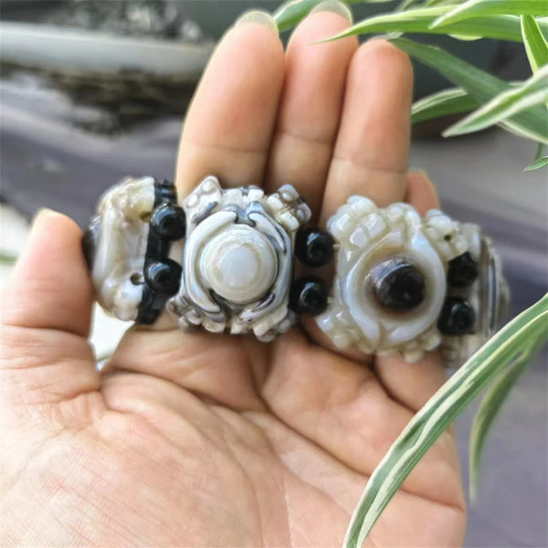 Tibetan Agate Eye Bracelet-ToShay.org