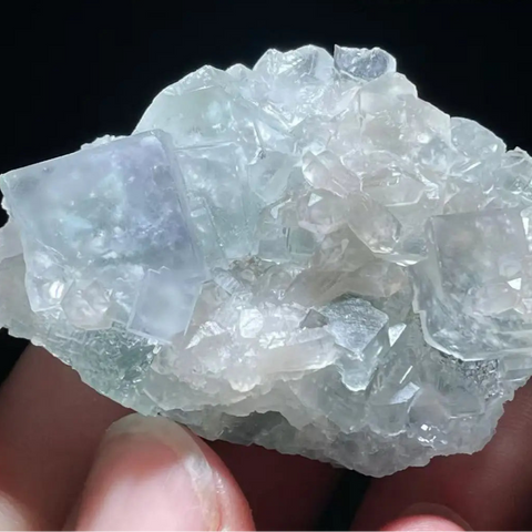 Blue Fluorite Crystal-ToShay.org